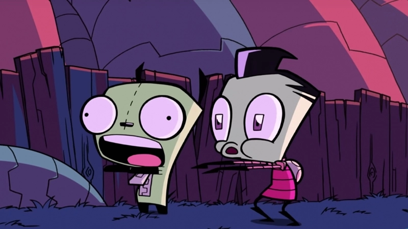 Buying and selling cheap Invader Zim (6)