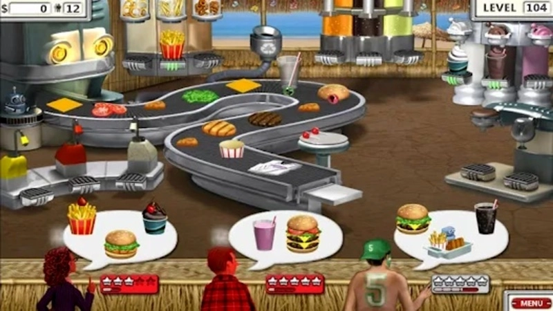 Burger Shop Games for Sale Cheap