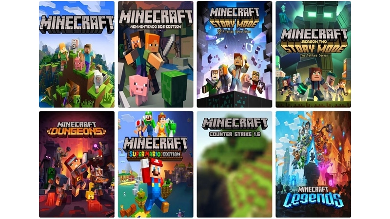 Minecraft Games for Sale Cheap