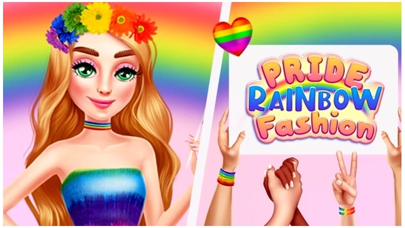 Rainbow Style Dress Up Games for Sale Cheap