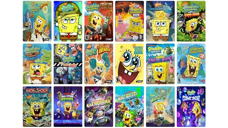 SpongeBob SquarePants Games for Sale Cheap