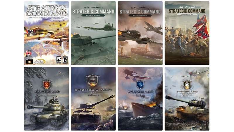 Strategic Command and Mind Games for Sale Cheap