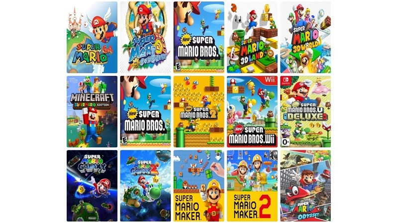 Super Mario Bros Games for Sale Cheap