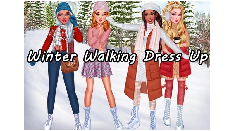 Winter Walking Dress Up Games for Sale Cheap