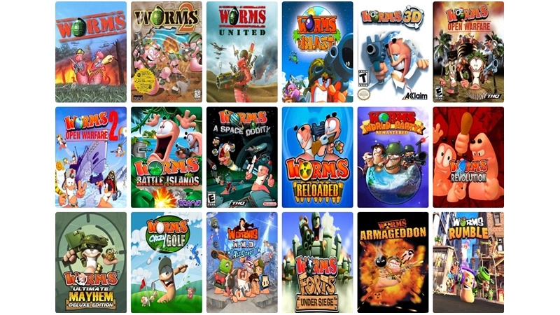 Worms Games for Sale Cheap