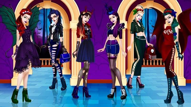 Dress Up Goth Girl Games for Sale Cheap