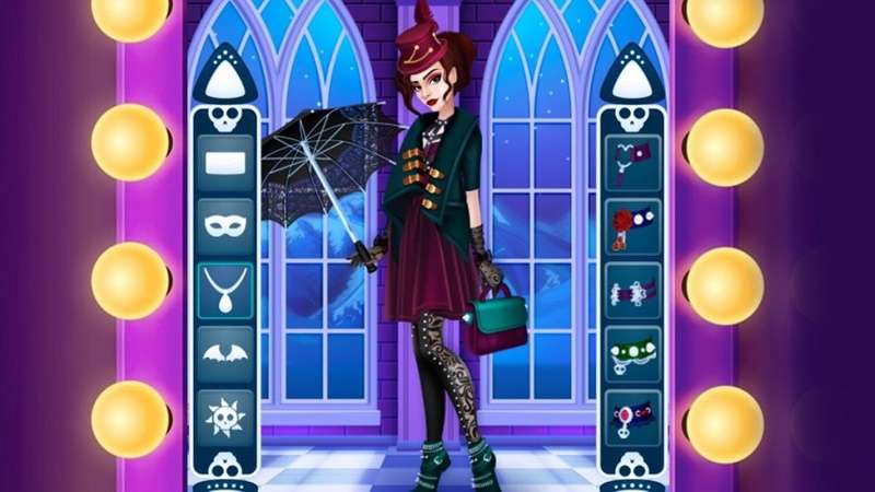 Dress Up Goth Girl Games for Sale Cheap (4)