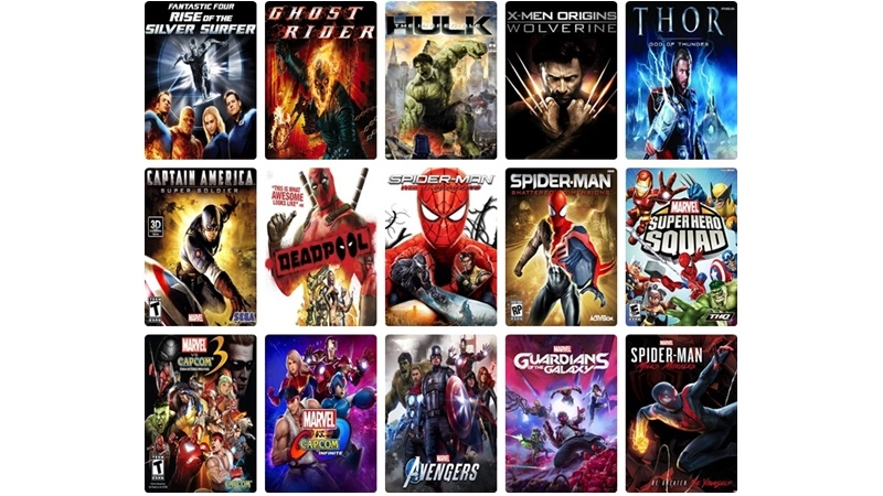 Marvel Superhero Games for Sale Cheap