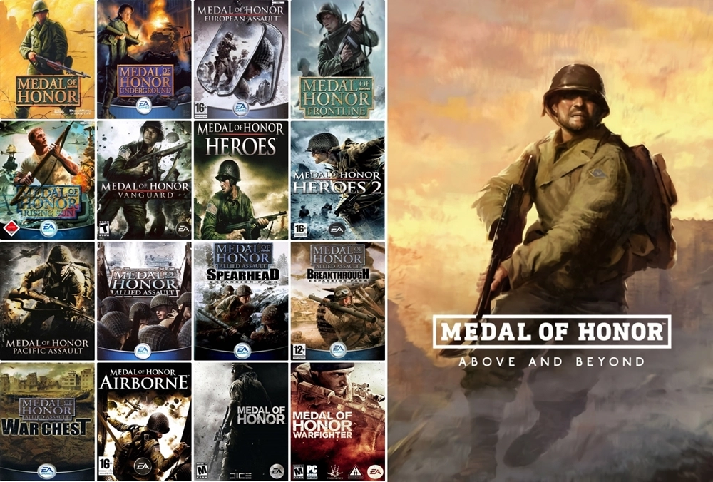 Medal of Honor Games Complete Collection