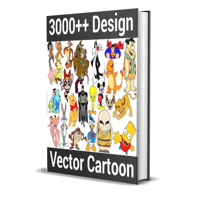 3000 Cartoon Vector Designs Cheap Price Best Deals
