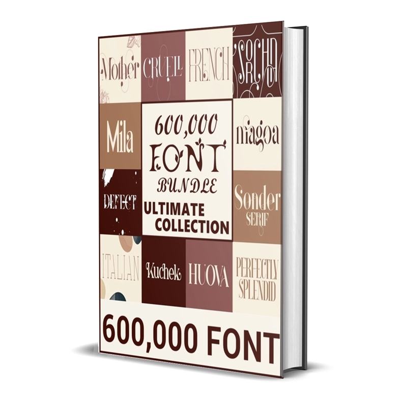 Buy Sell 600000 Font Ultimate Collection Cheap Price Complete Series (2)