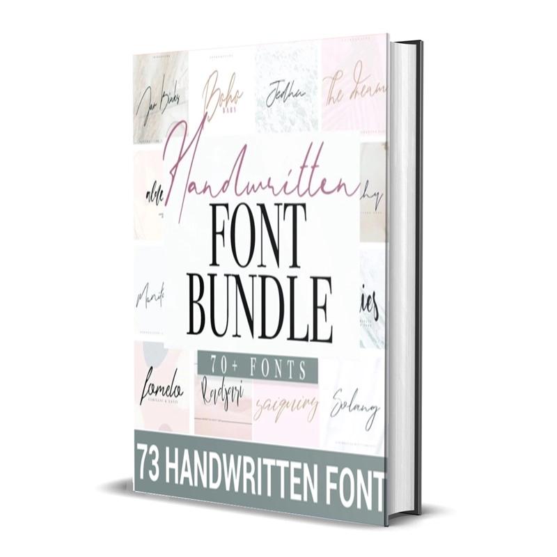 Buy Sell 73 Handwritten Font Bundle Cheap Price (1)