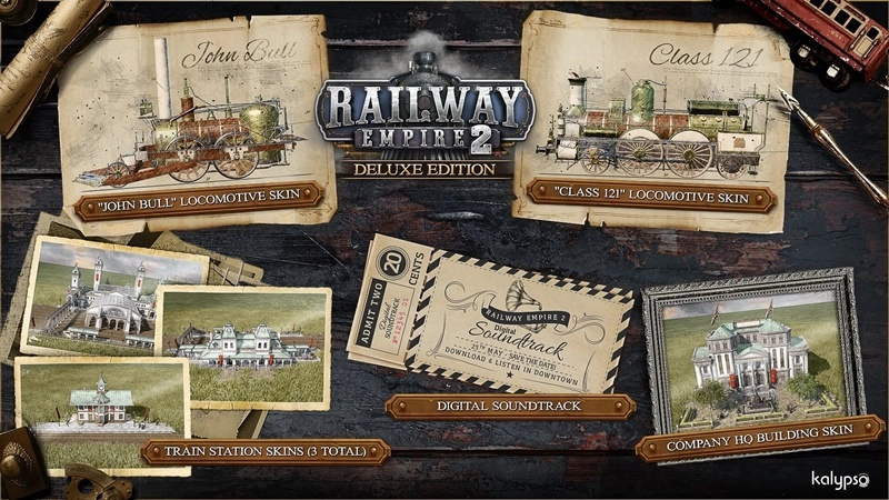 Buy Sell Railway Empire 2 Deluxe Edition Cheap Price Complete Series (1)