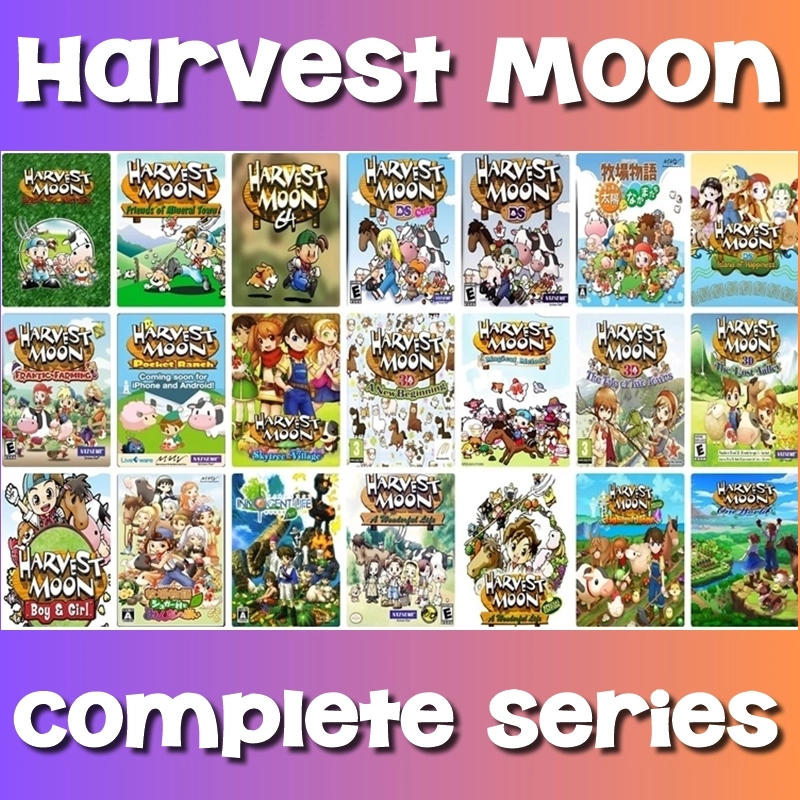 Harvest Moon Cheap Price Best Deals Complete Series