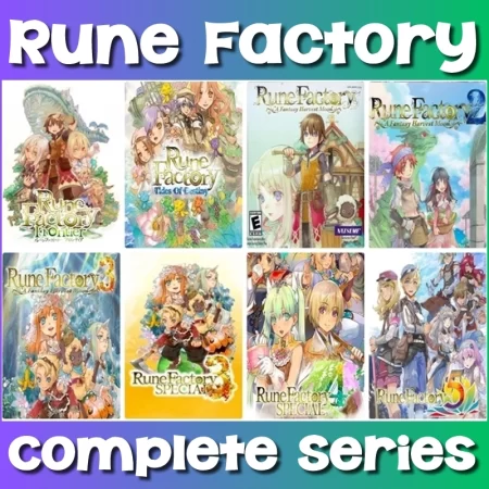 Rune Factory Complete Series Cheap Price Best Deals