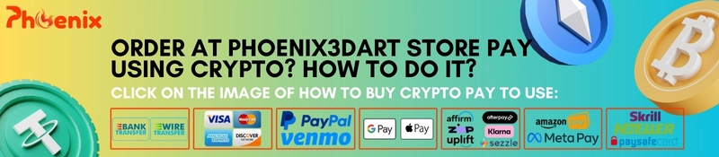 Cryptocurrency payment methods at Phoenix3dart Store